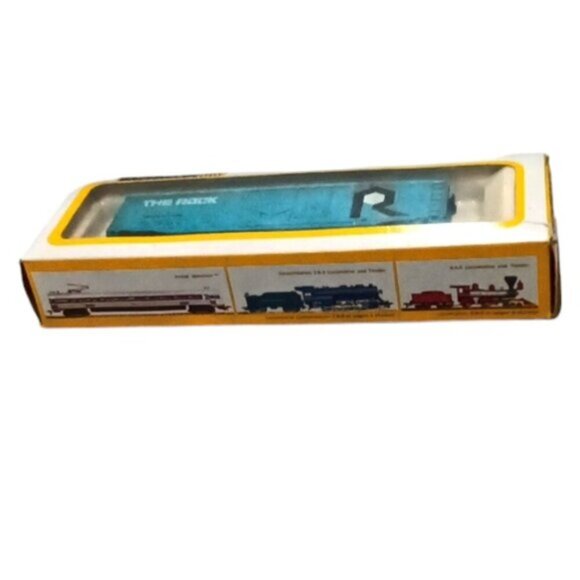 Vintage Bachmann HO Scale 51' Rock Island No. 43-1010-08 Steel Plug Door Box Car - Picture 6 of 8